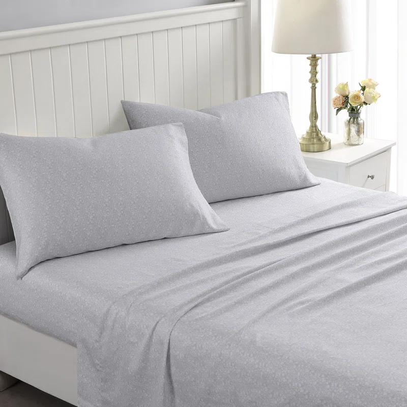 Laura Ashley Sateen Cotton Printed Sheet Sets