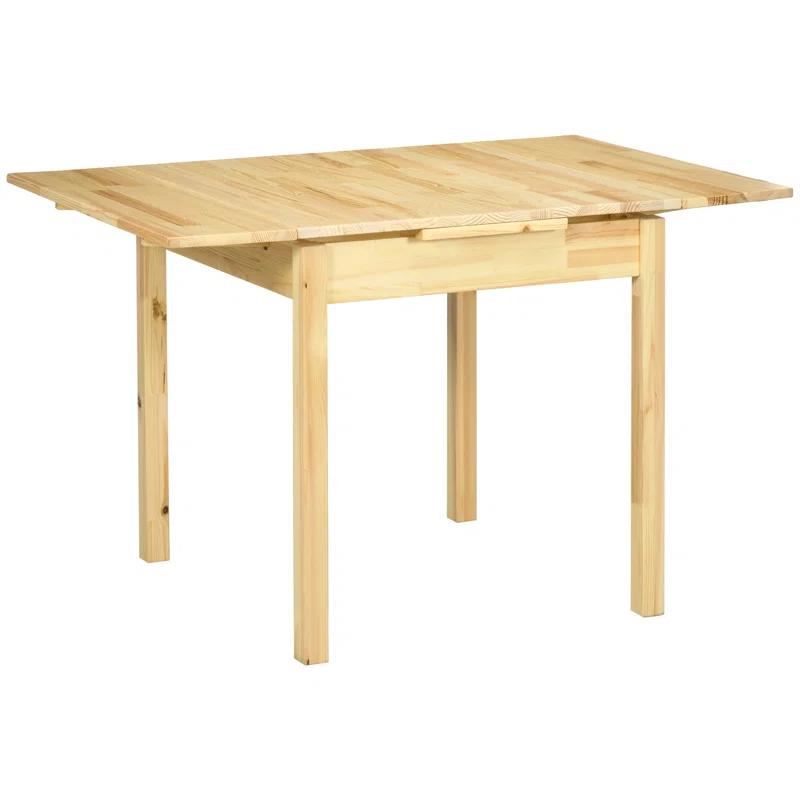 Wrought Studio™ Embri Extendable Pine Dining Table