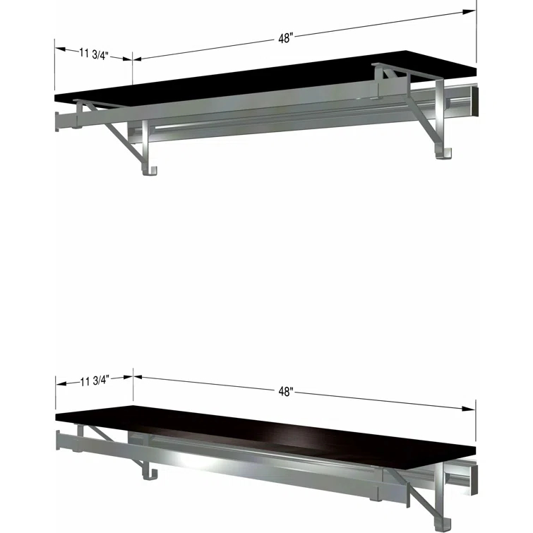 Arrange a Space Double Shelf-Hang Closet System
