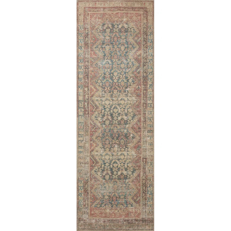 Angela Rose x Loloi Aubrey Ocean / Spice Area Rug