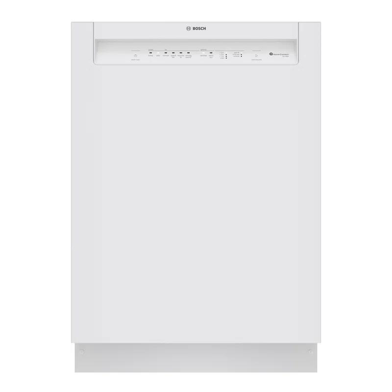 Bosch 800 Series 24" Front Control Built-In Dishwasher with Hybrid Tub SHE3AEM2N