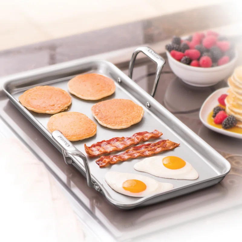 Chantal 21 Supreme® 9.5'' Stainless Steel Griddle