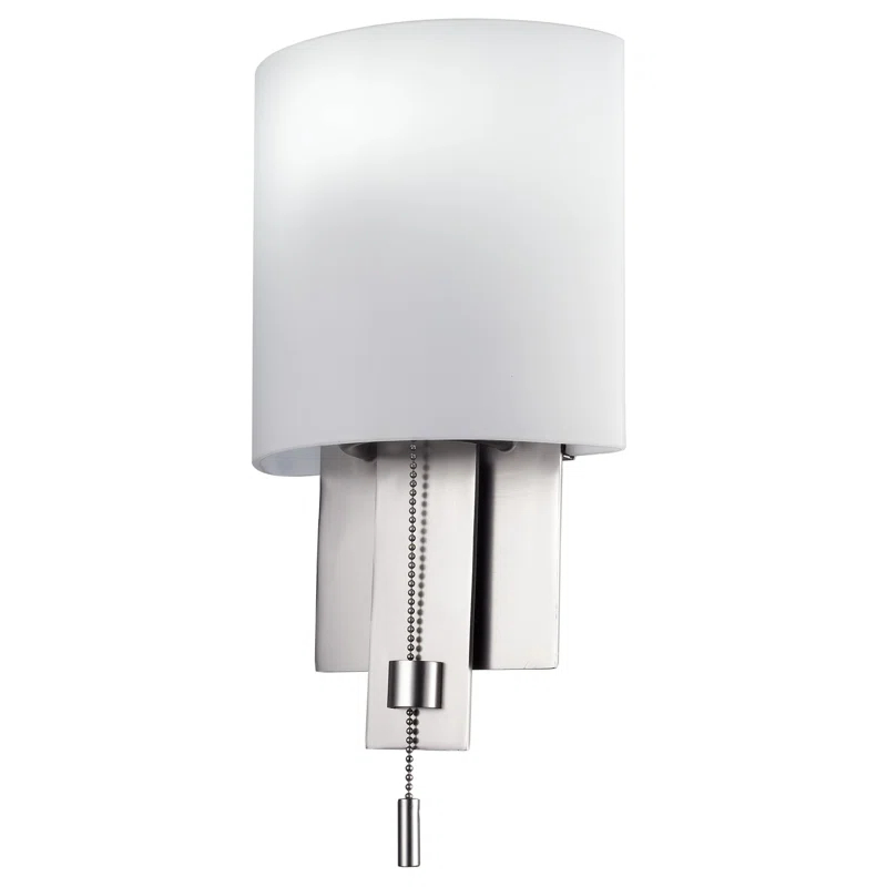 Kalco Espille Steel Flush Mounted Sconce