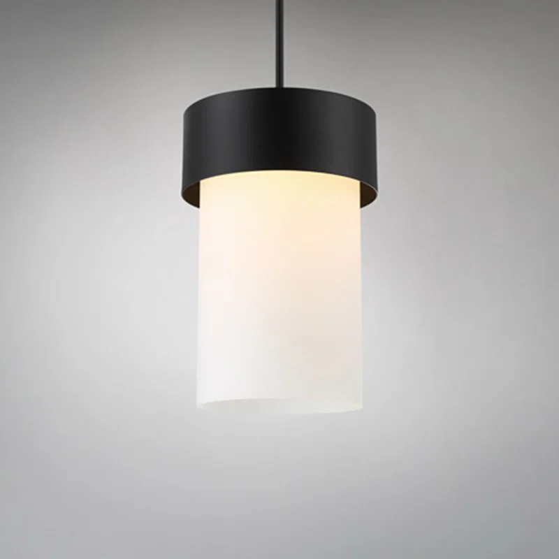 Napa 1 - Light Black LED Cylinder Pendant