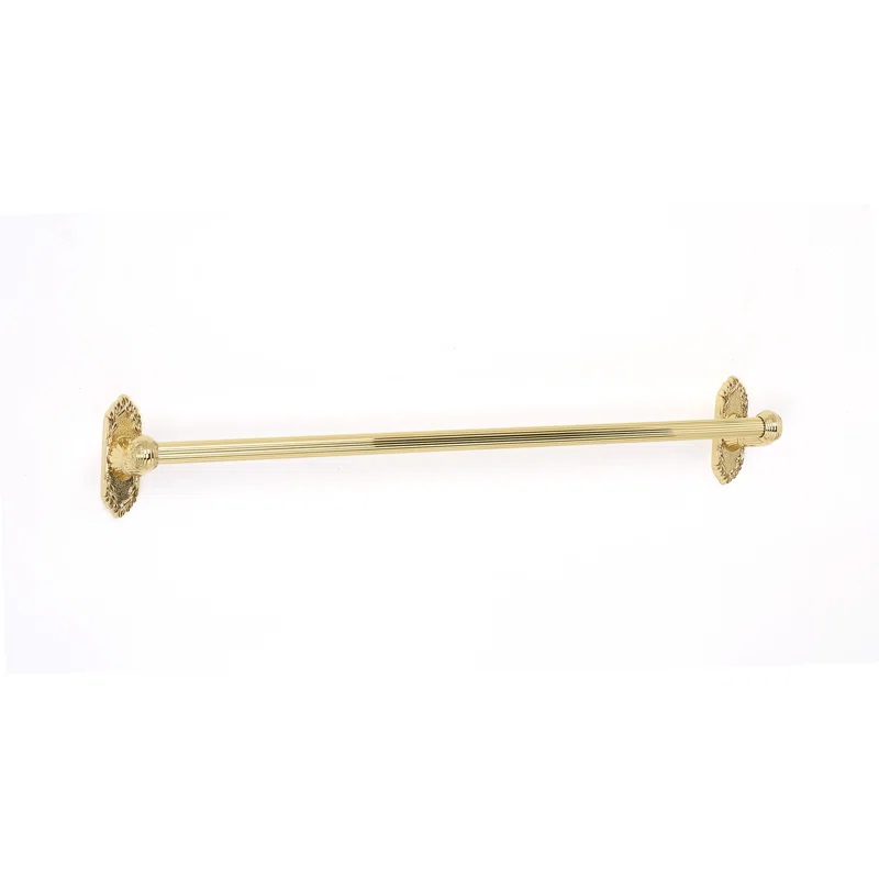 Alno Inc A8520-24-SN Ribbon And Reed 25'' 1 Wall Towel Bar