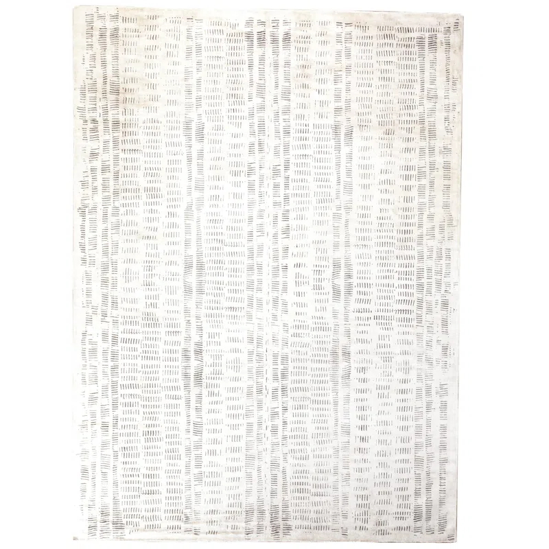 Global Views Frequency Rug-Cream/Charcoal