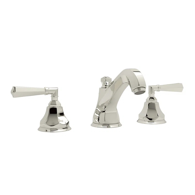 Rohl Palladian Widespread Lavatory Faucet With Low Spout A1908LMPN-2