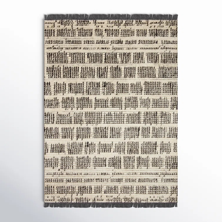 Chris Loves Julia x Loloi Alice Cream/Charcoal Rug