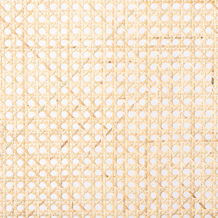 Avant Natural Cream Linen & Cane Wood Arm Chair