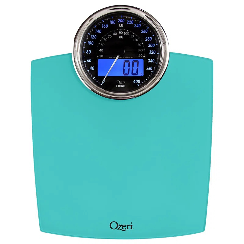Ozeri Rev Digital Bathroom Scale with Electro-Mechanical Weight Dial & Reviews | Wayfair