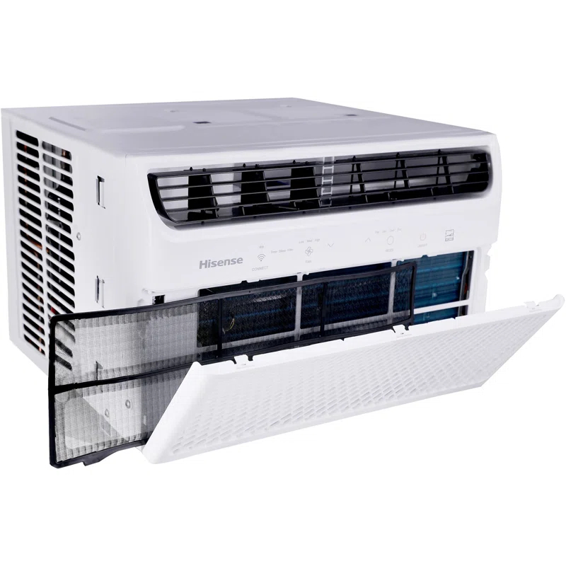 8,000 BTU Smart Window Inverter Air Conditioner with Wi-fi and Remote Control for up to 350 sq. ft.