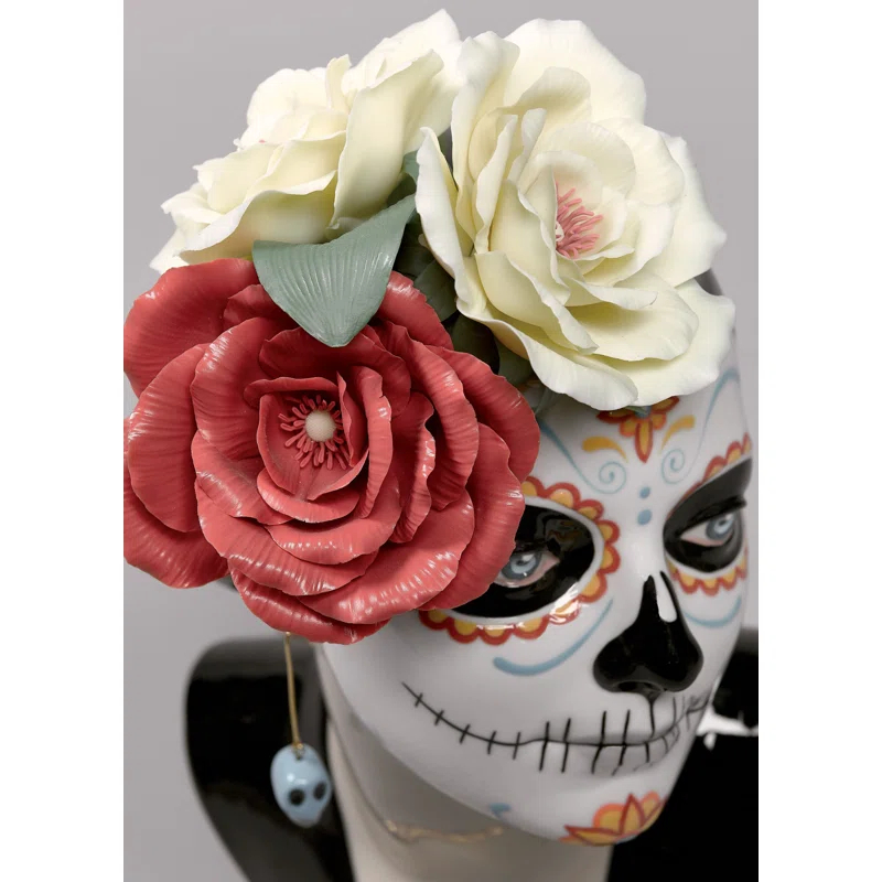 Lladro Beautiful Catrina Bust