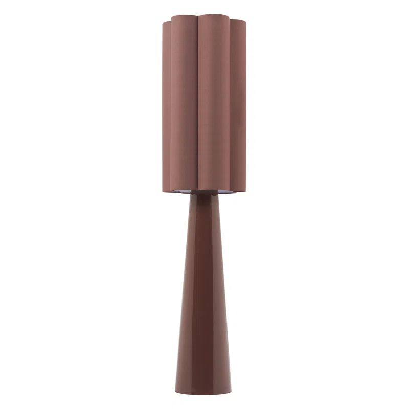 Zuo Hospitality Violet Floor Lamp Brown