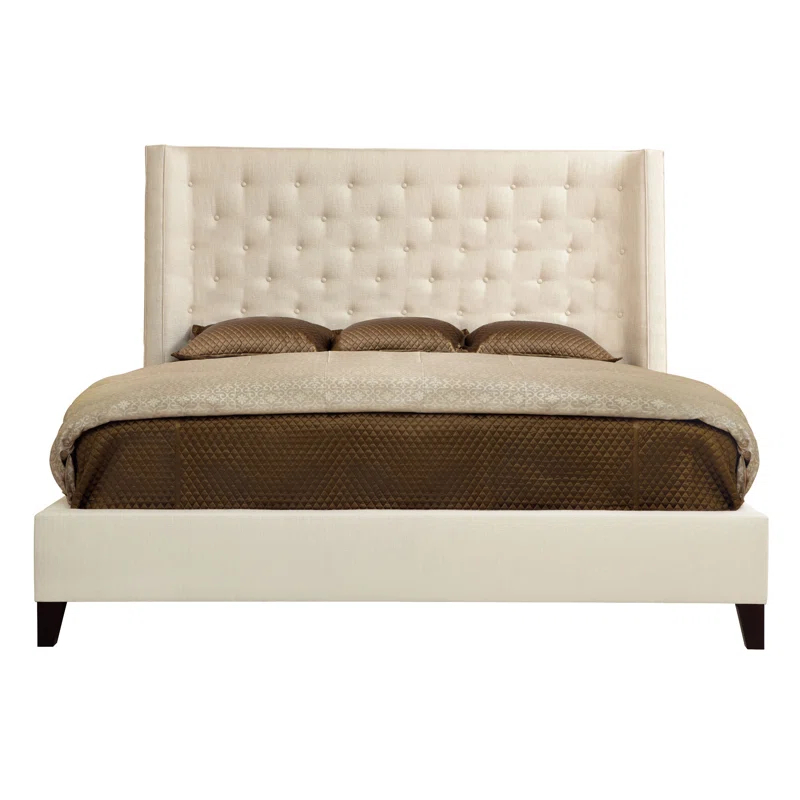Bernhardt Maxime Upholstered Wingback Bed