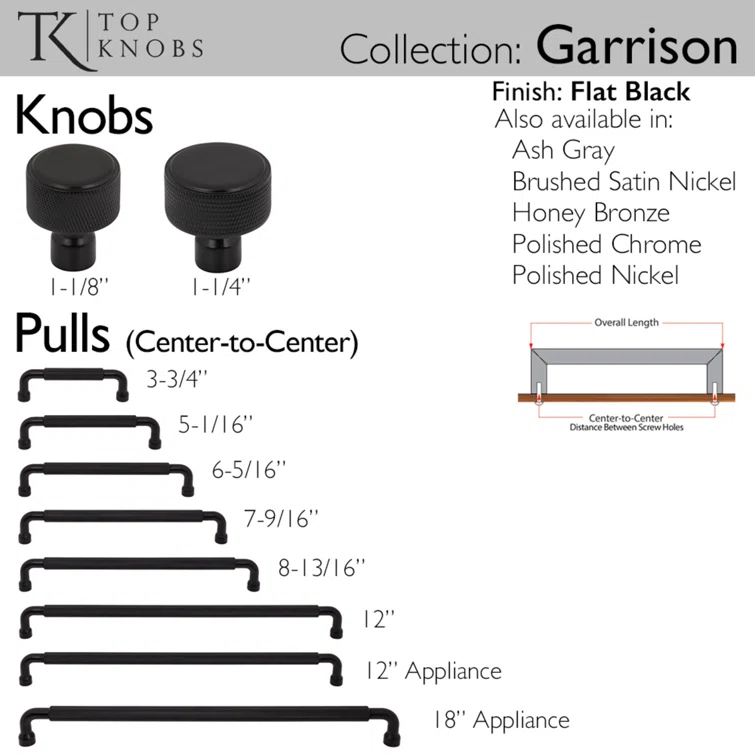 Top Knobs Garrison Bar Pull & Reviews | Wayfair