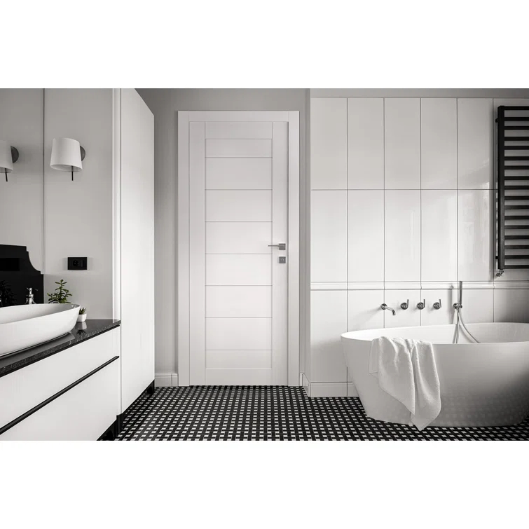 Belldinni Ermi DIY-FRIENDLY Paneled Manufactured Wood Prefinished Standard Door