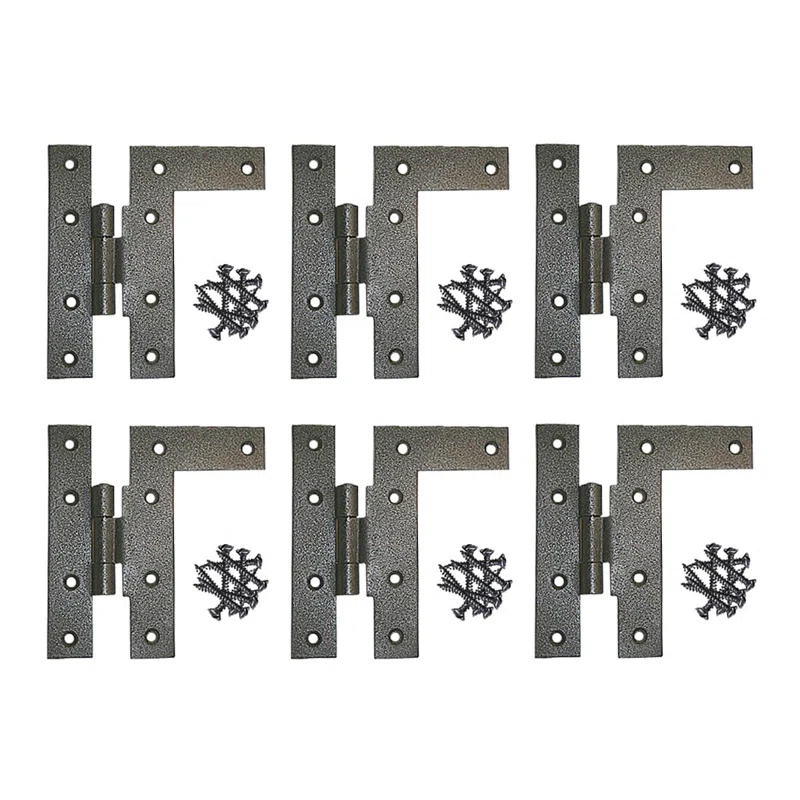 The Renovators Supply Inc. 4.5" H x 3.75" W Offset Pair Door Hinges (Set of 6)