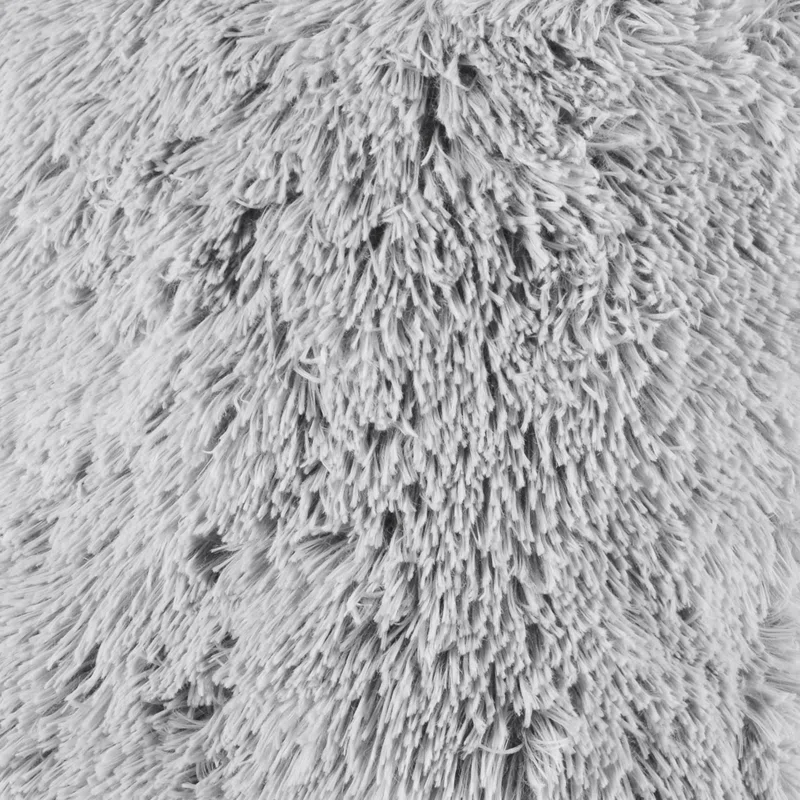 Sweet Home Collection Faux Fur Reversible Throw Pillow (Set of 2)