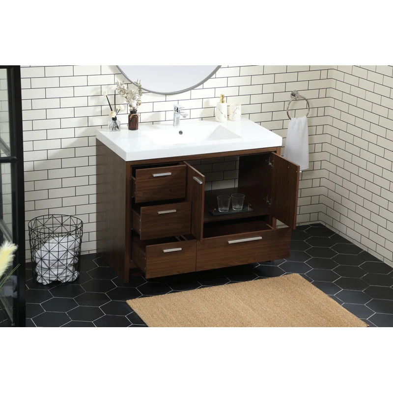 Elegant Kitchen and Bath Single Bathroom Vanity | Wayfair