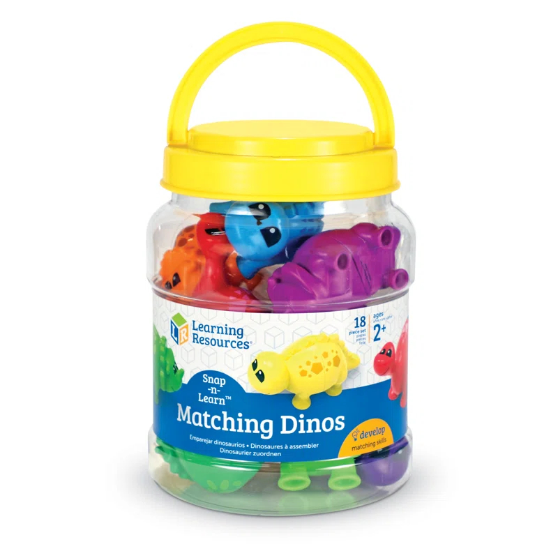 Learning Resources Learning Resources Snap-N-Learn Dinos