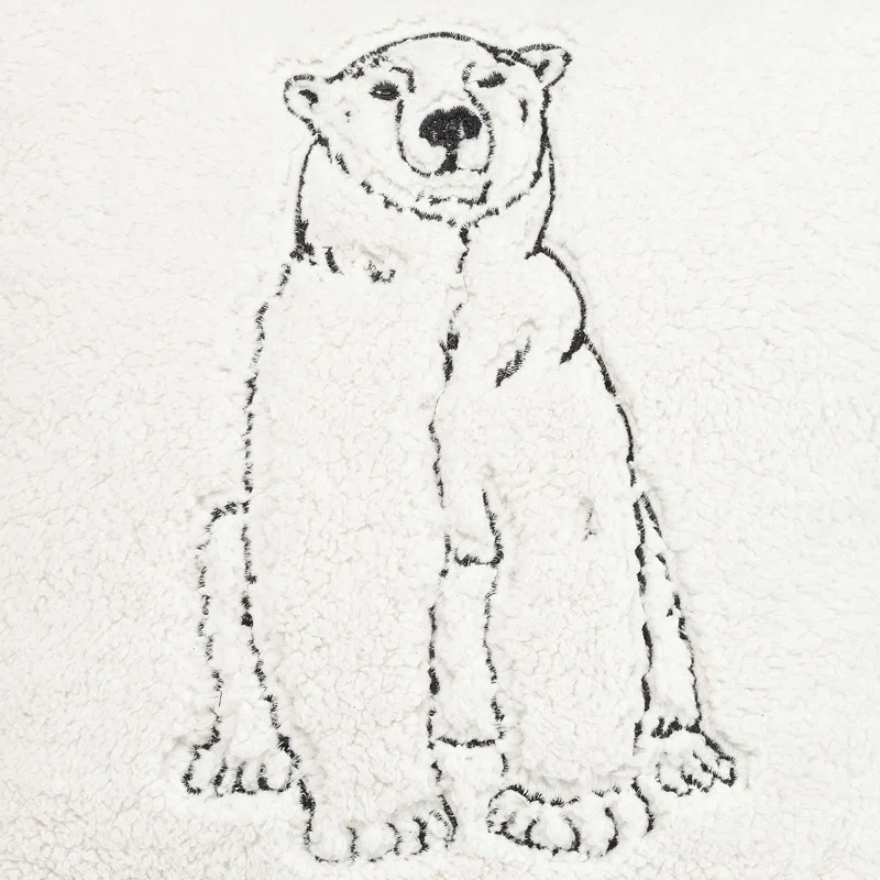 Eddie Bauer Eddie Bauer Cozy Polar Bear Throw Pillow