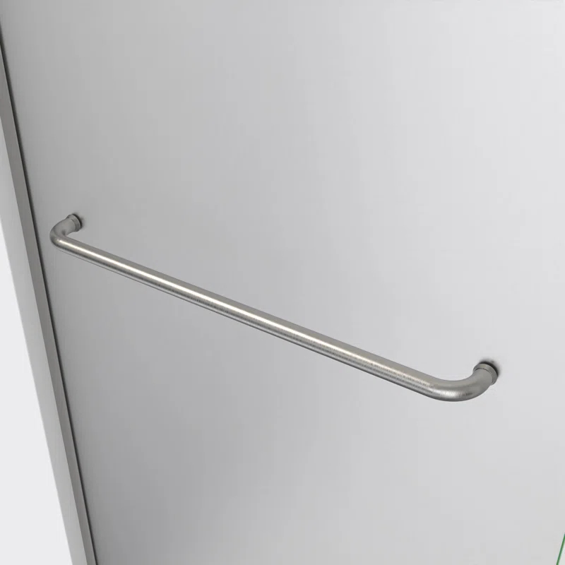 DreamLine Linea 30 in. W x 72 in. H Frameless Shower Screen with Towel Bar