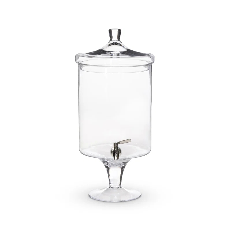 Sleek Crystal 12 oz. Beverage Dispenser
