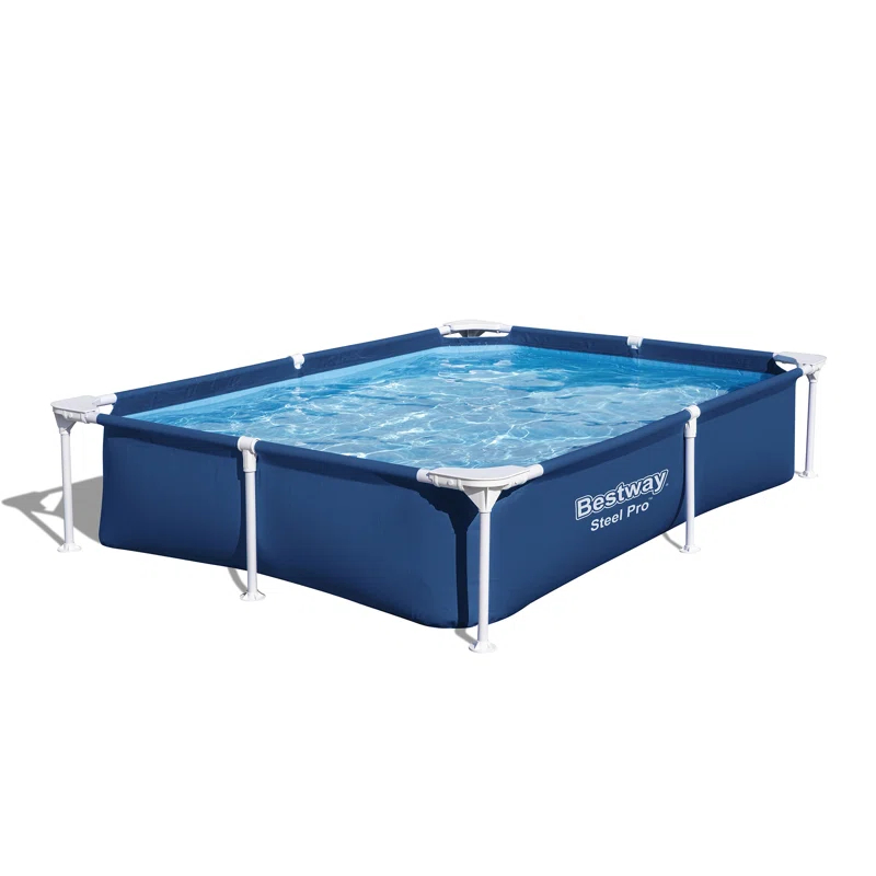 Bestway Bestway Steel Pro Rectangular Above Ground Swimming Pool Set