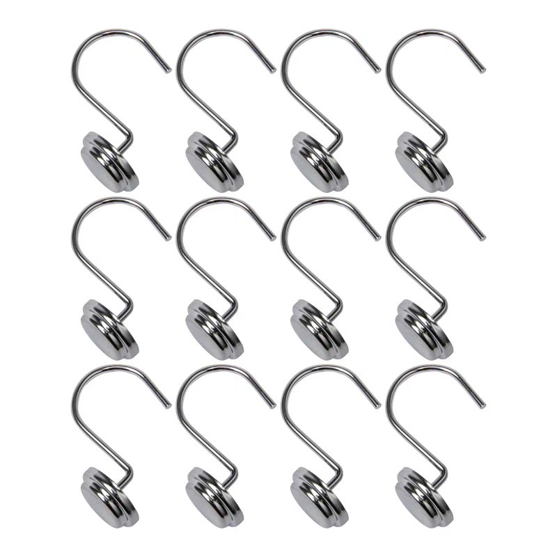 Utopia Alley Alley Steel Shower Curtain Hook (Set of 12)