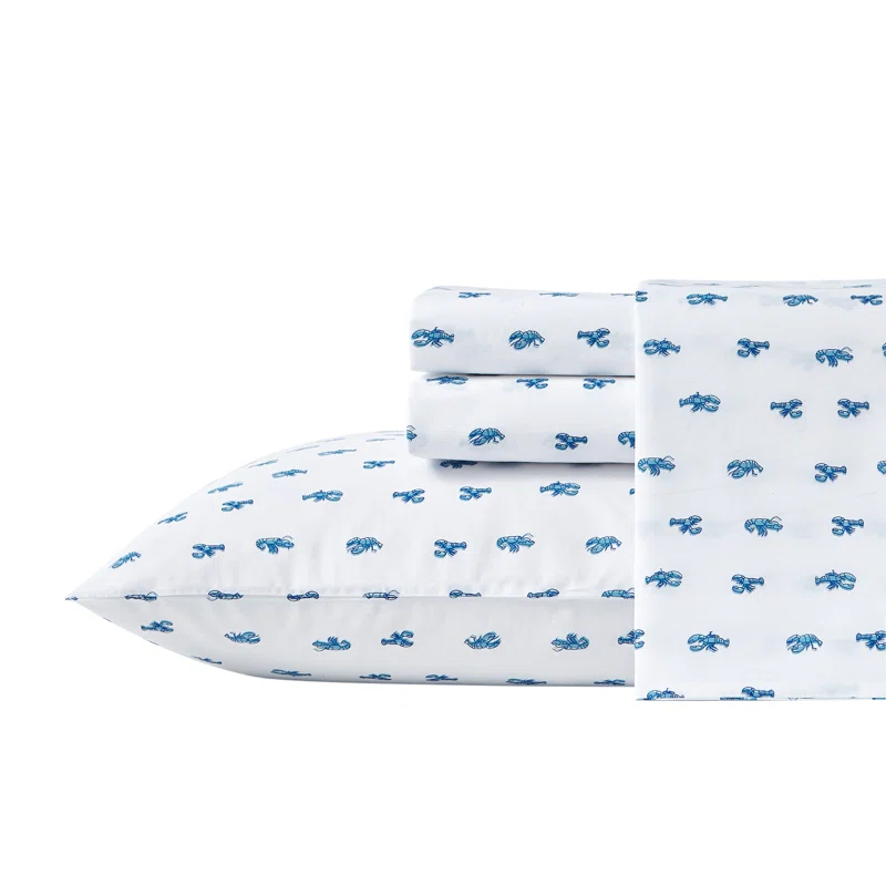 Nautica Nautica Printed Cotton Percale Sheet Sets