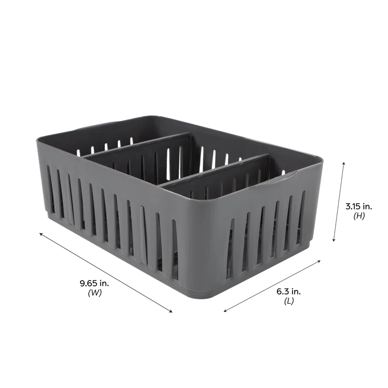 Simplify Simplify Plastic Bin