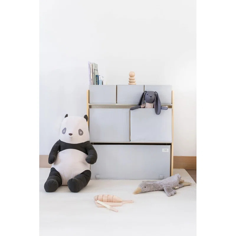 3 Sprouts - Toy Organizer Storage Unit with 6 Bins