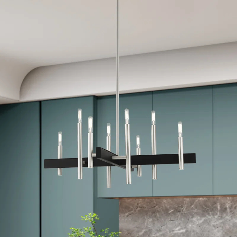 Wade Logan® Oiti 8 - Light Dimmable Chandelier