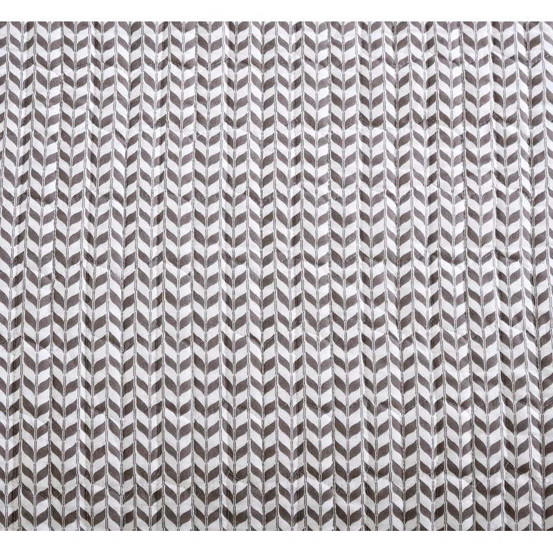 Leaves Standard Cotton Reversible Quilt Set