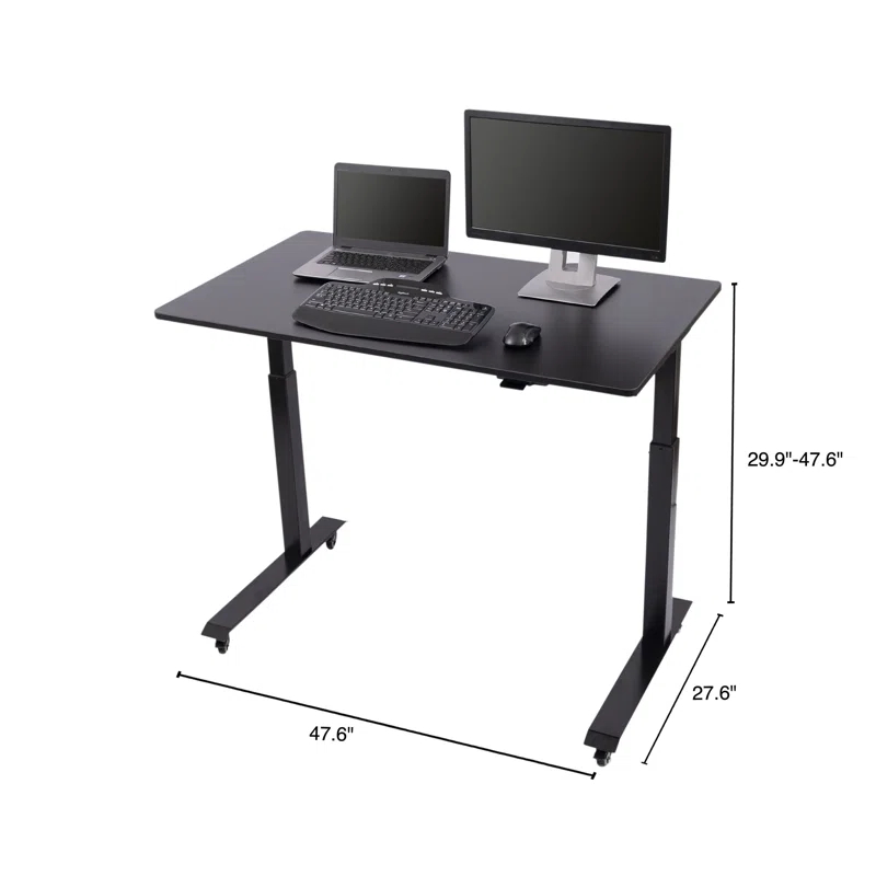 Adjustable Metal Base Standing Desk