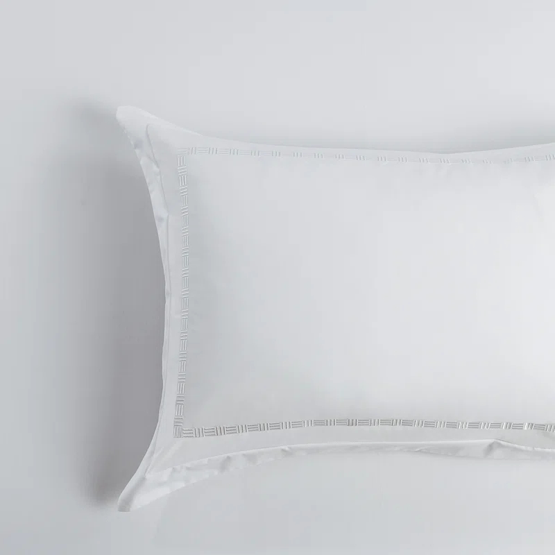 Hotel Grand Hotel Grand TENCEL Lyocell And Cotton Blend Embroi Sateen Duvet Cover Set