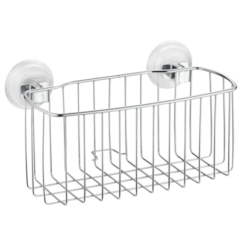 Reo Suction Stainless Steel Shower Basket