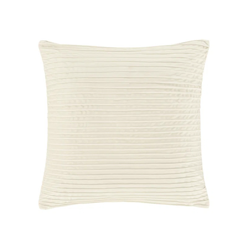 Five Queens Court Toulhouse Straight 20" Square Decorative Throw Pillow Cover