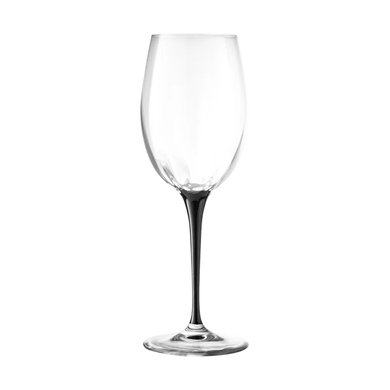 Majestic Crystal 14oz. Crystal White Wine Glass Set (Set of 6)
