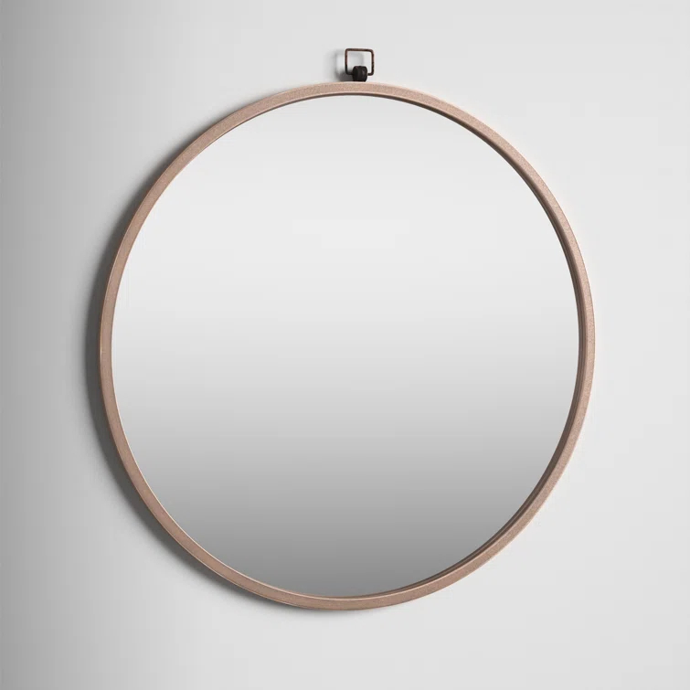 Kelly Clarkson Home Alariz Metal Flat Wall Mirror