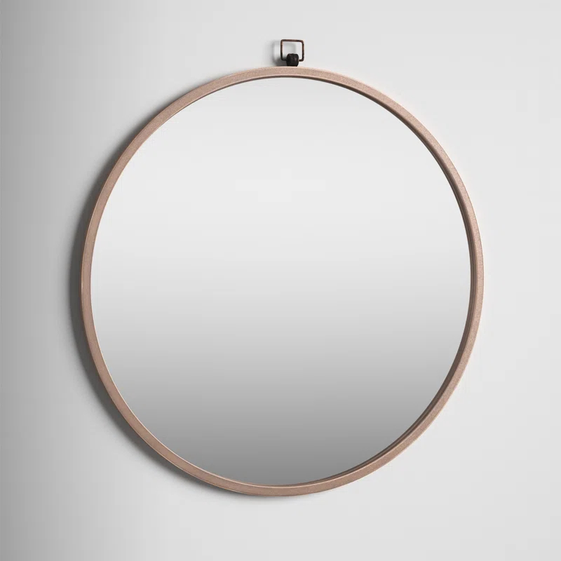 Kelly Clarkson Home Alariz Metal Flat Wall Mirror