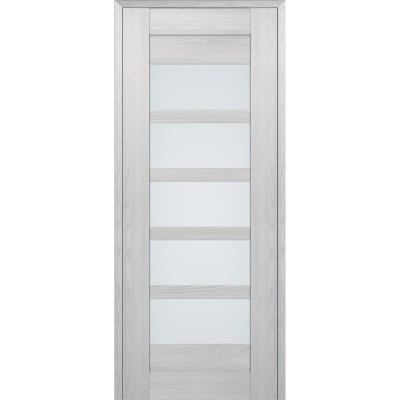 Belldinni Avon 07-07 Panelled Manufactured Wood and Glass Interior Door Slab