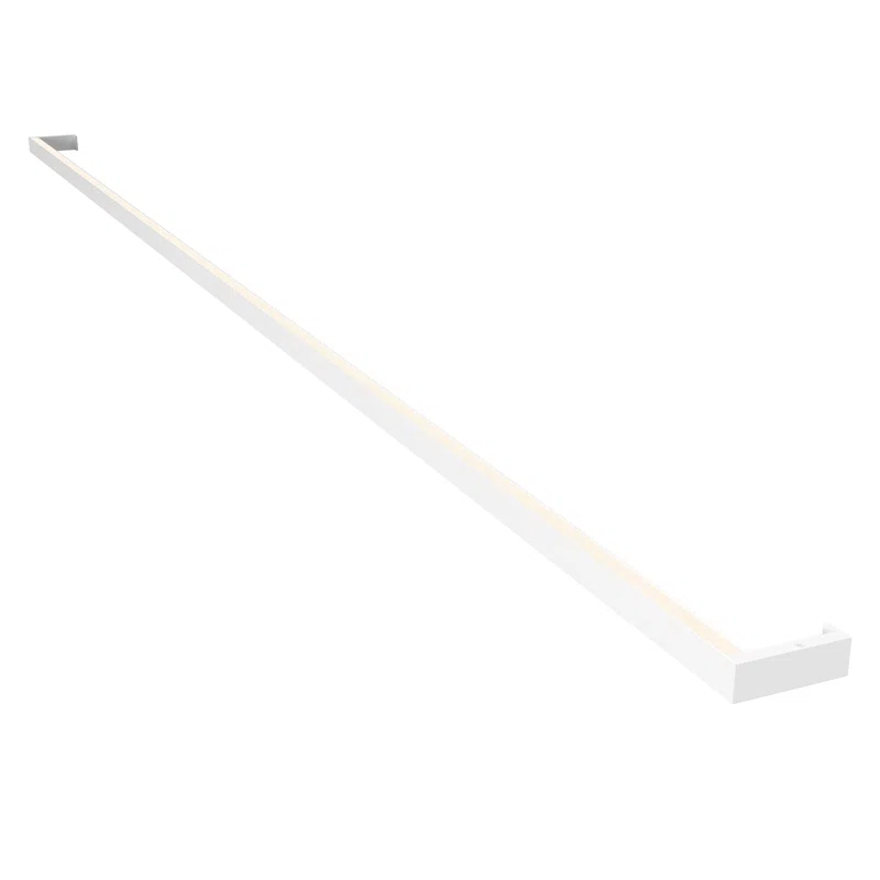Sleek 96'' White LED Outdoor Wall Bar for Uplight/Downlight