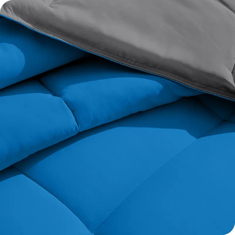 Bare Home 1800 Premium Microfiber Reversible Bed-In-A-Bag