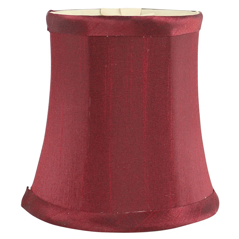 Everly Quinn Everly Quinn Faux Silk Clip On Chandelier Lamp Shades (Set of 6)