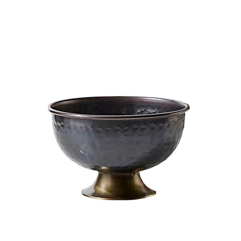 Williston Forge Murley Copper / Copper Plated Decorative Bowl 1