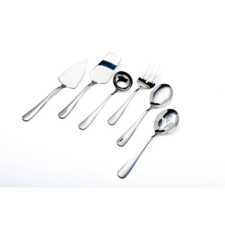 Nicole Miller Nicole Miller 6-Piece Madison Hostess Set Made With Quality Stainless Steel