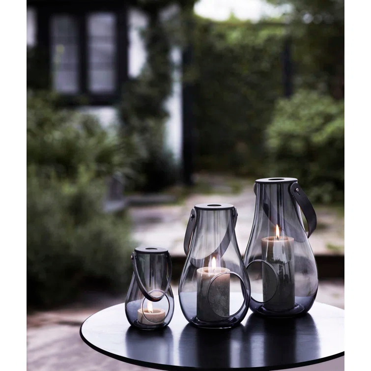 Glass Tabletop Lantern