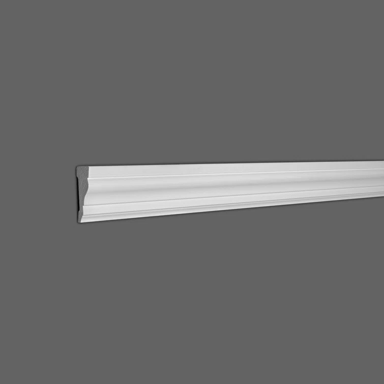 Architectural Products by Outwater L.L.C. WM 361 2-1/2 in x 11/16 in x 96 in Recycled Polystyrene Case Moulding Pro Pack 64 LF (Set of 8)