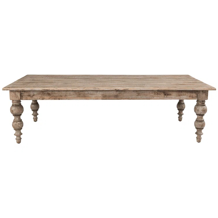Bander 64'' Brown Rectangular Reclaimed Wood Coffee Table